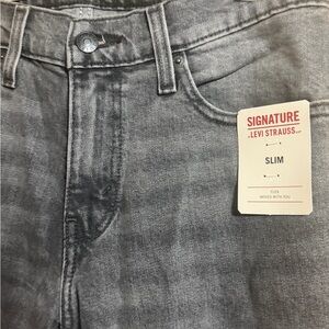Levi's Signature Slim Men's Gray Jeans